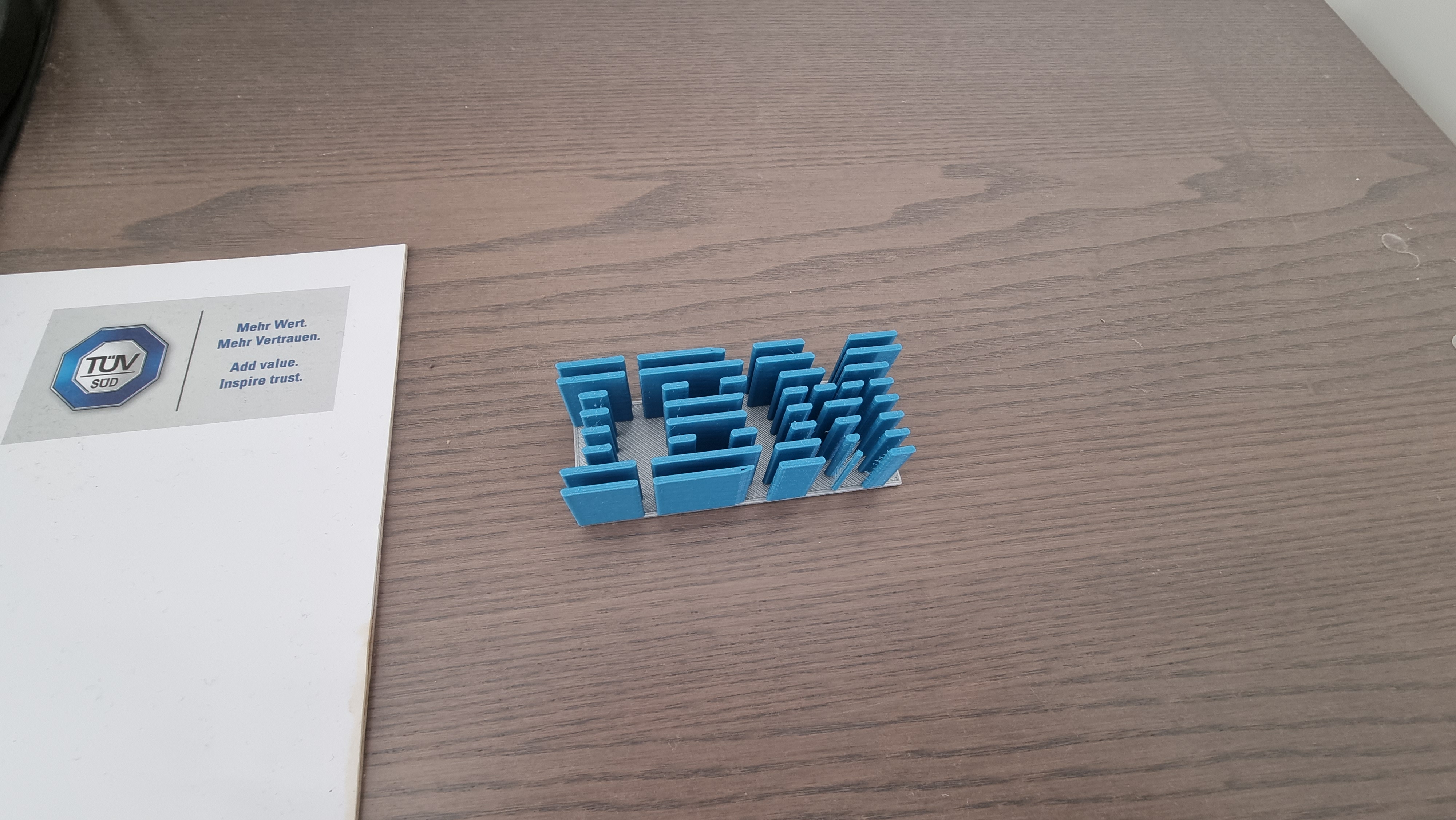 IBM themed business card holder
