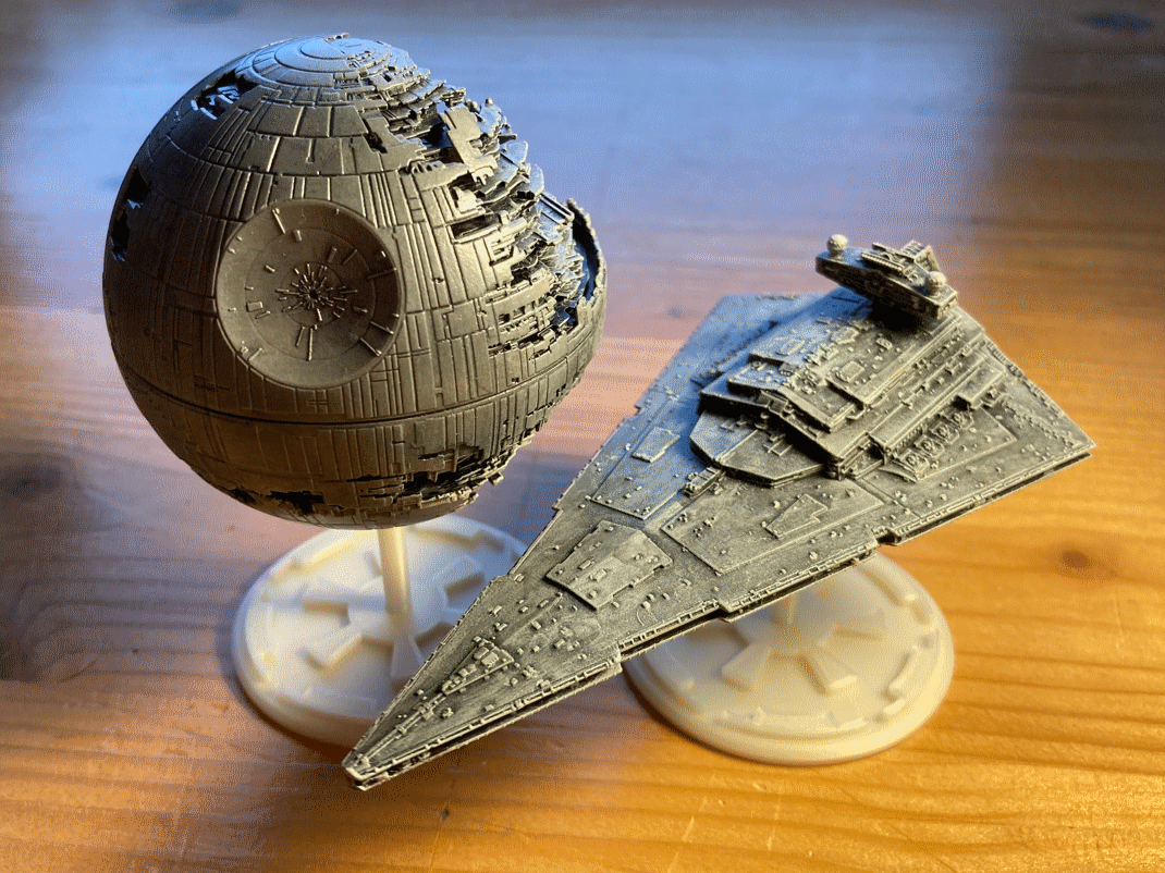Stand for Bandai Death Star 2 / Star Destroyer