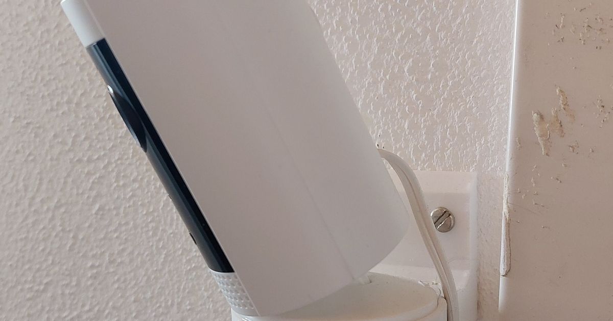 Ring Indoor Camera wall mount (with screws) by Daniele Download free