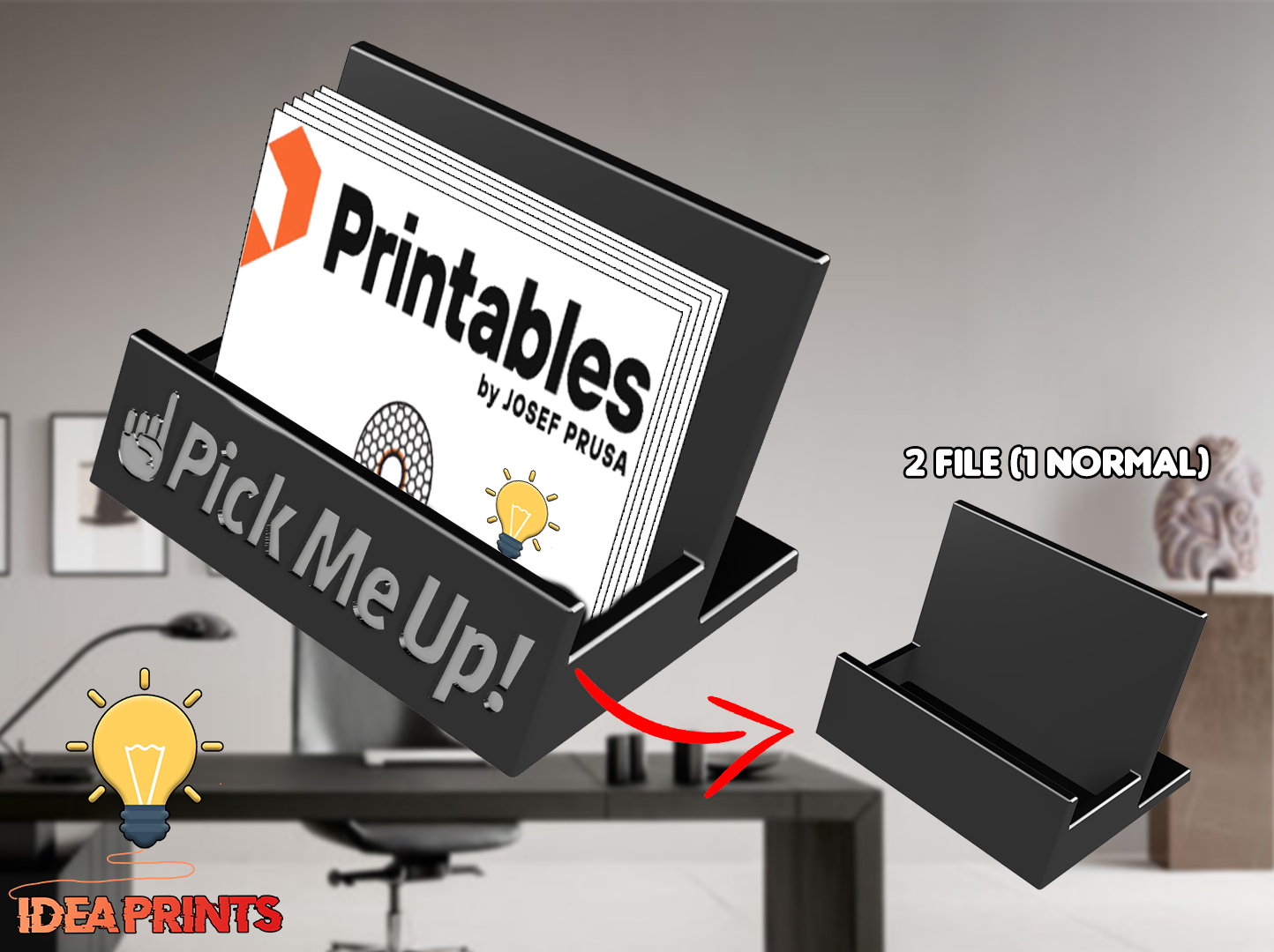 Business Card Holders - Normal and "Pick me up! #2"