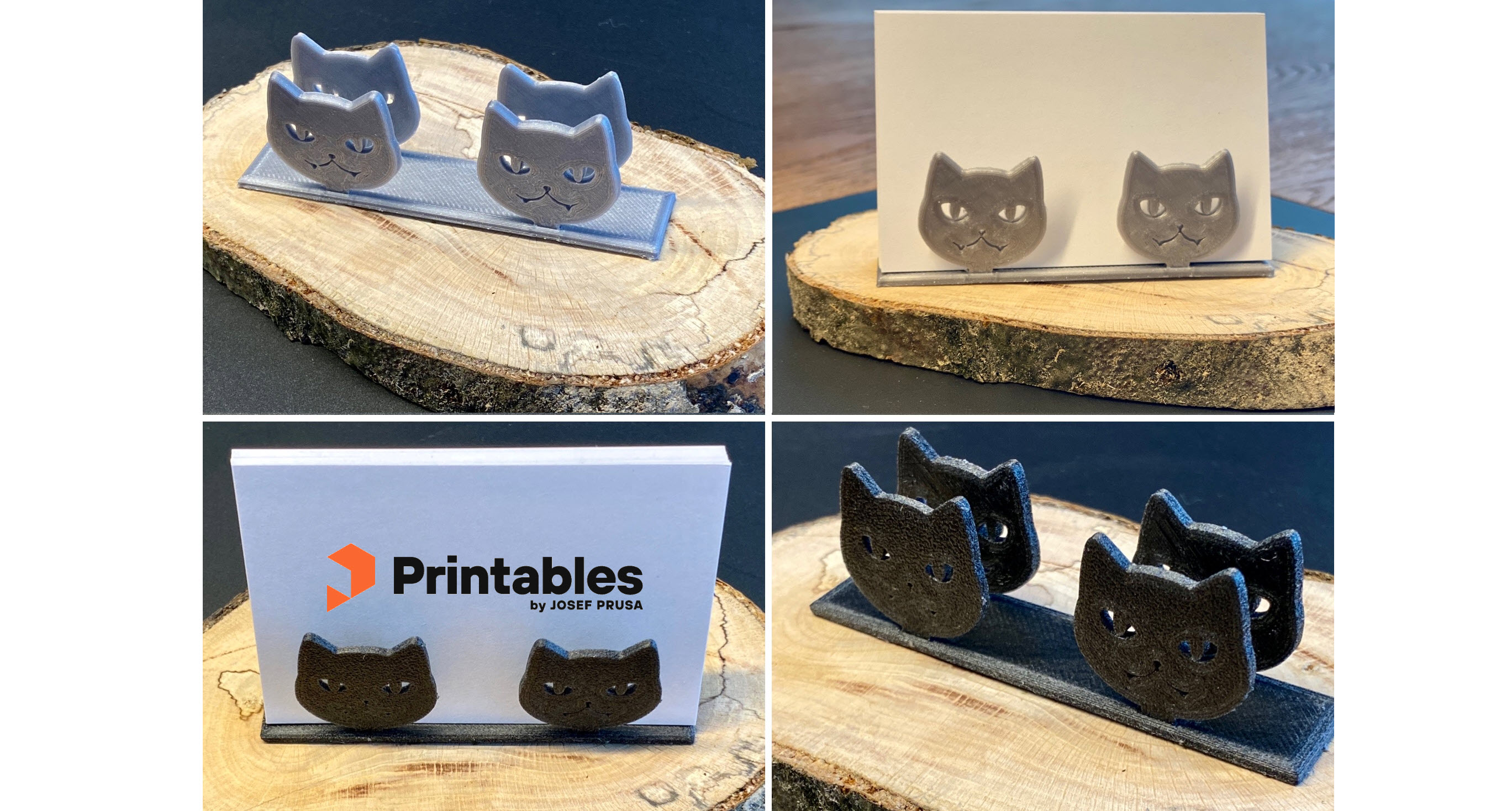 Kitty Cat Business Card Holder