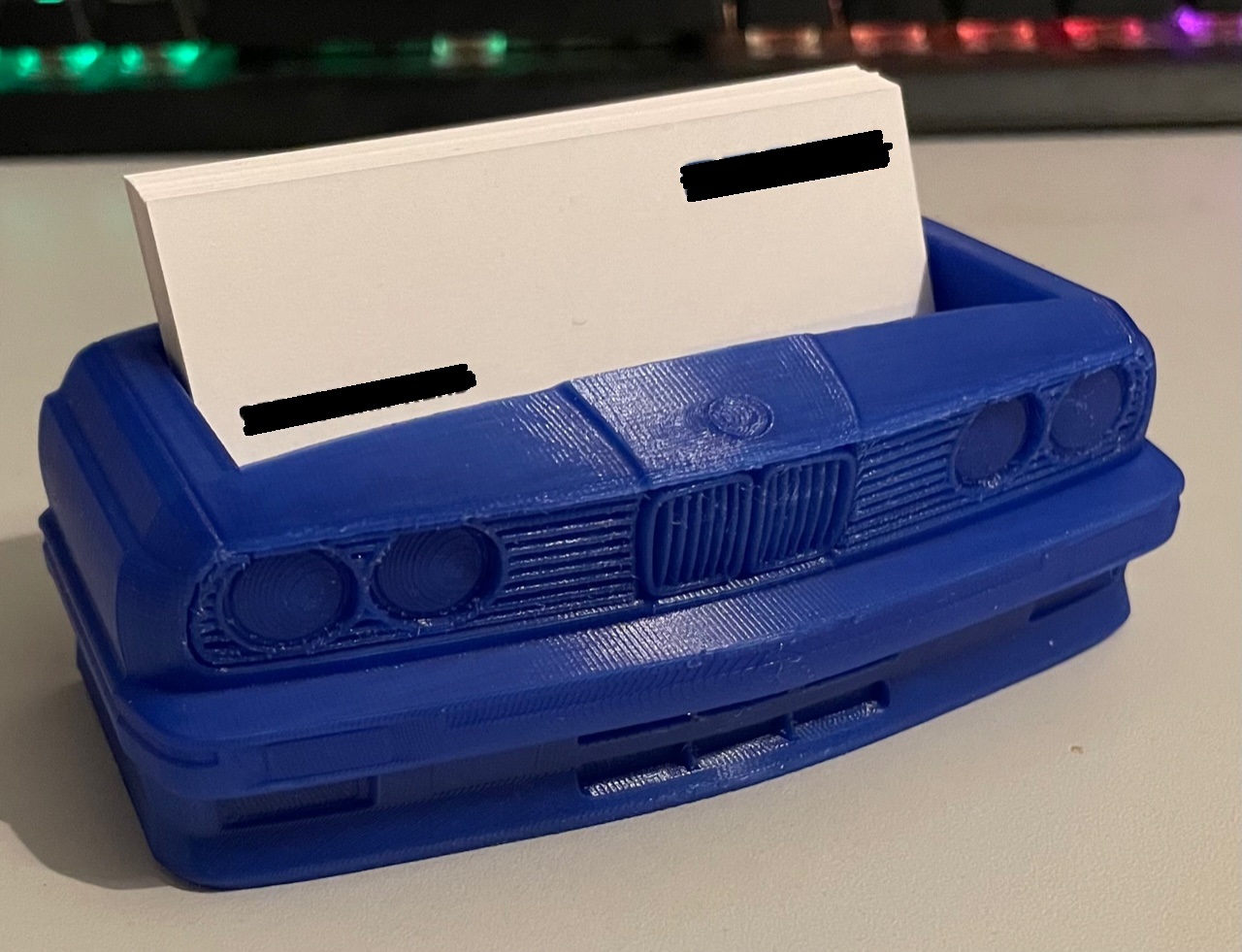 Miniatura 5 do modelo 3D BMW E30 Businescardholder