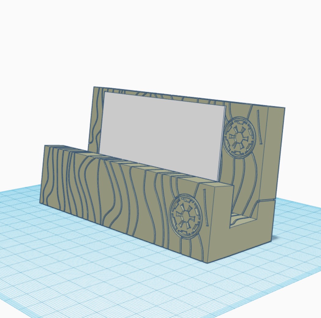 Beskar Business Card Holder