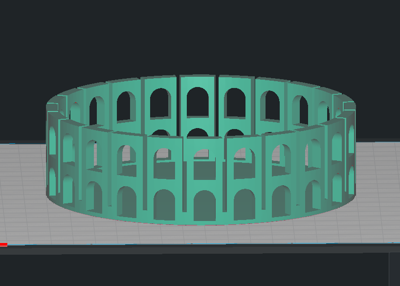 Colosseum Card Holder