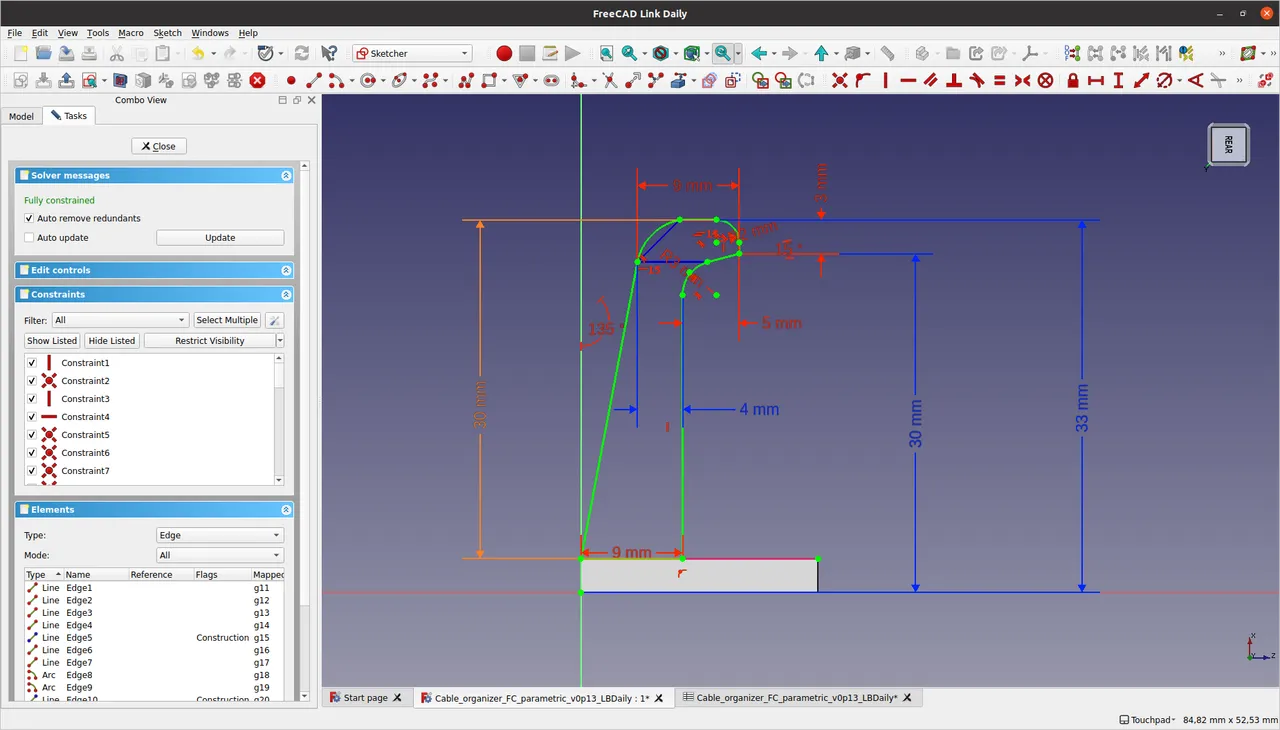 Cable sorter - Cable organizer by howil, Download free STL model