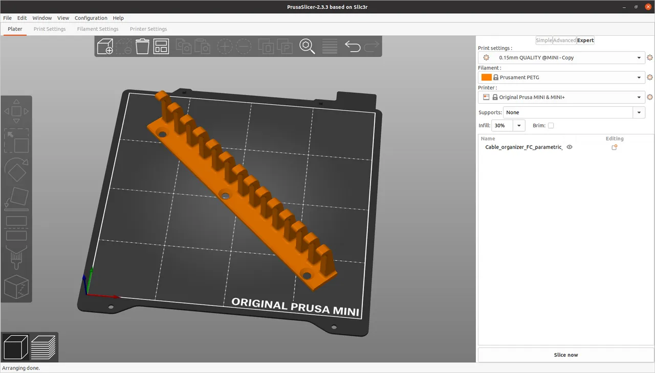 Cable sorter - Cable organizer by howil, Download free STL model