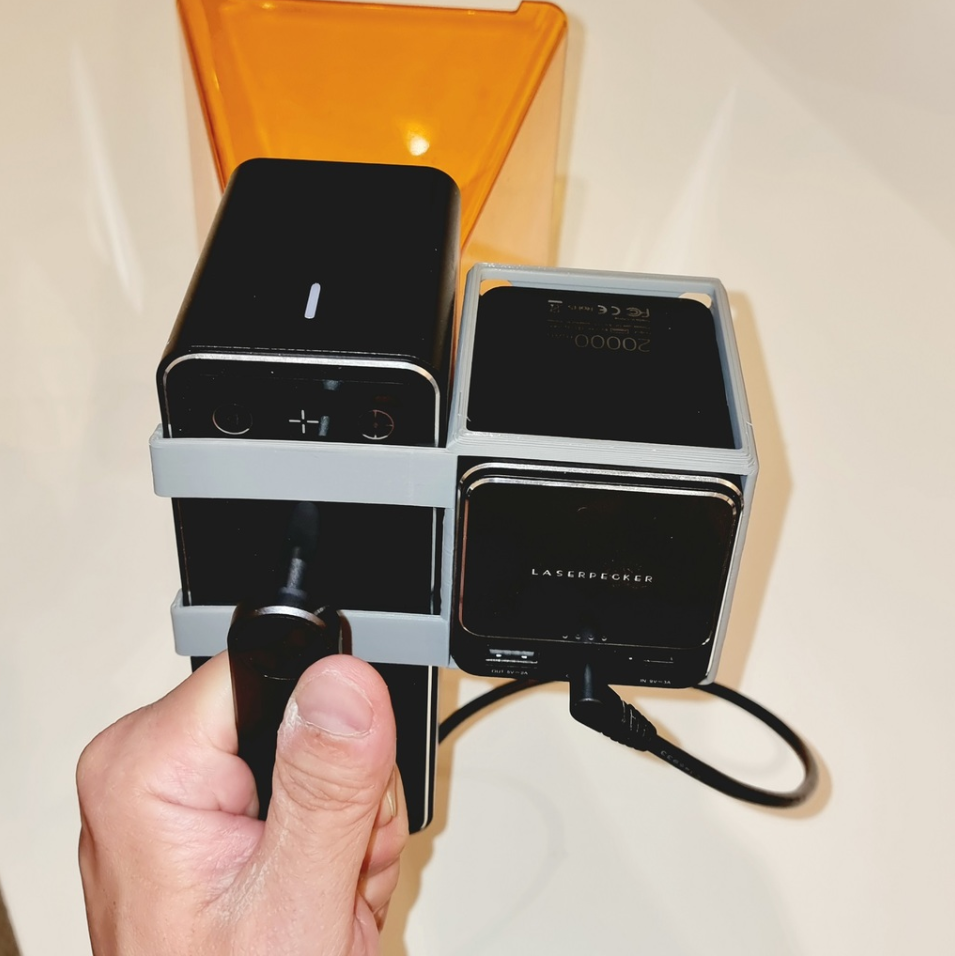 LaserPecker2 Battery Side Mount