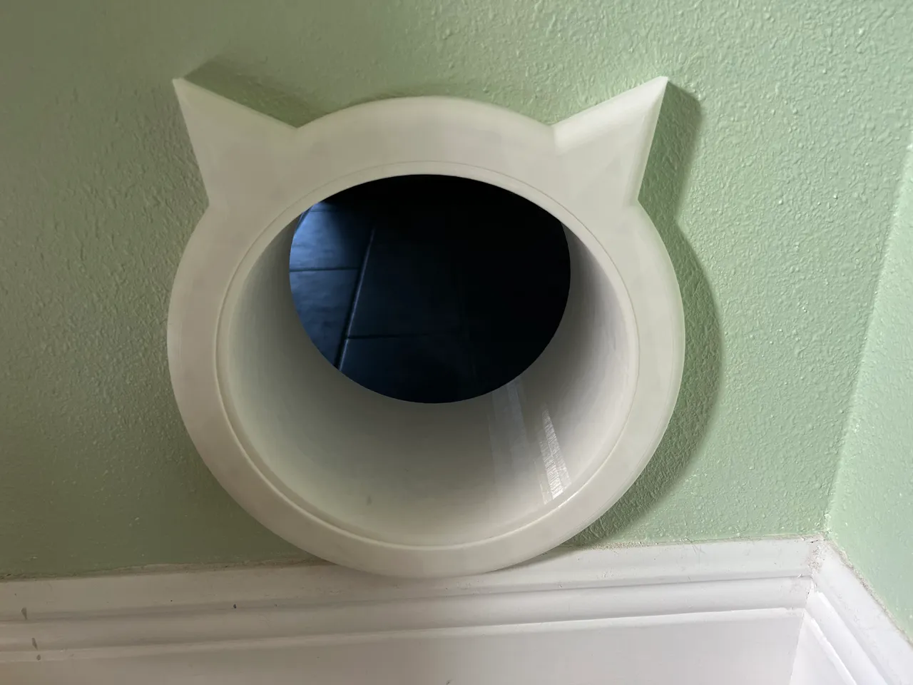 Cat Wall Hole by jamesmillerio Download free STL model