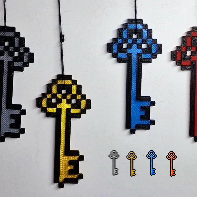 STL file Tibia Icon Key Ring 🔑・Model to download and 3D print・Cults