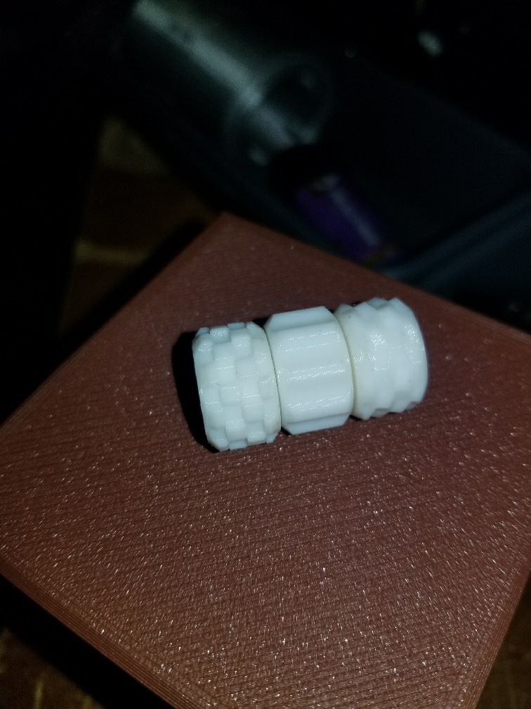 Parametric Knurled Nuts, Knobs, Beads. (OpenSCAD) by AkAdventurer