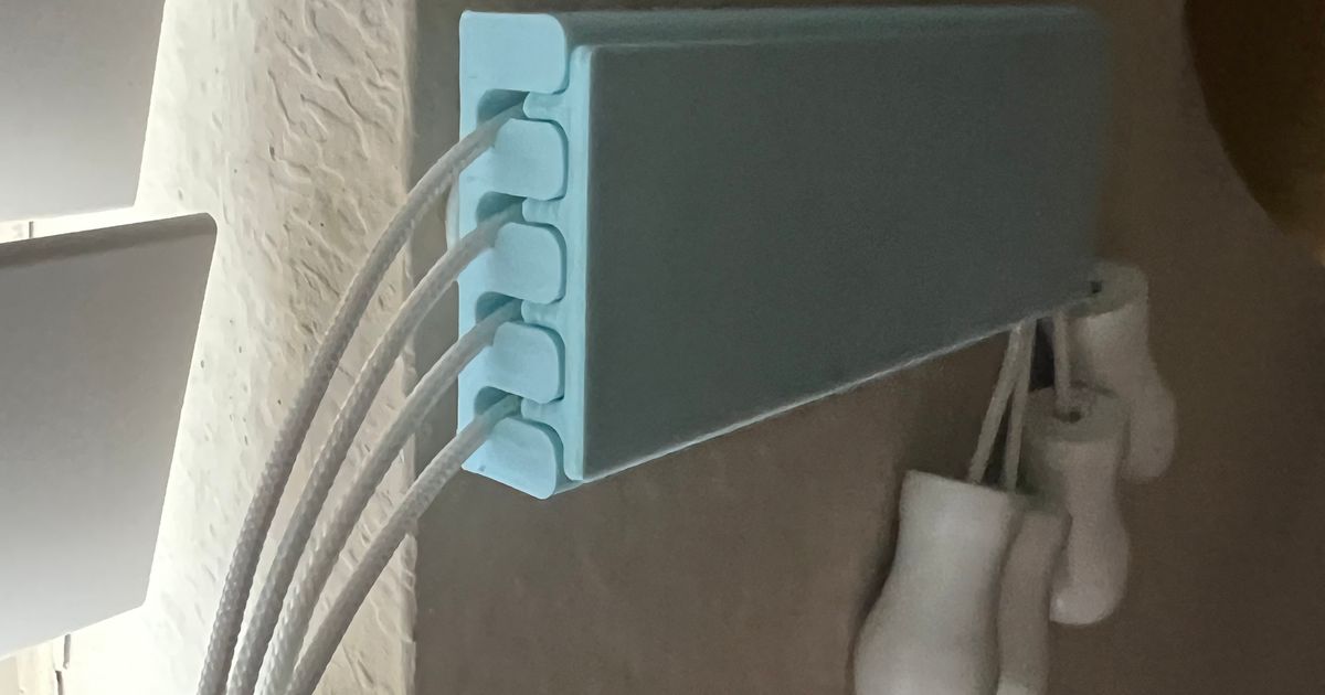 Blinds Cord Organizer by Isaac Download free STL model