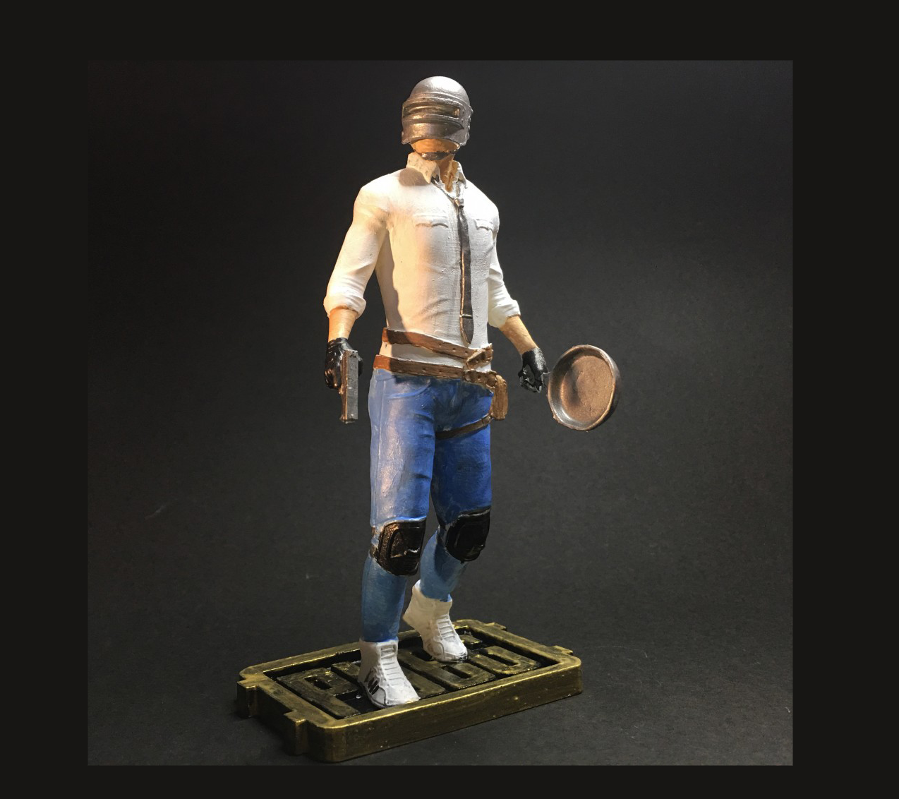 Miniatura 2 do modelo 3D Playerunknown's Battlegrounds Figure