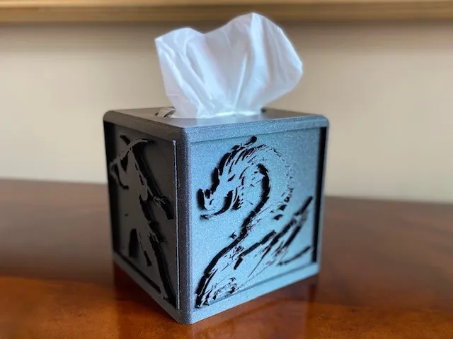 Guild Wars Tissue Box Cover