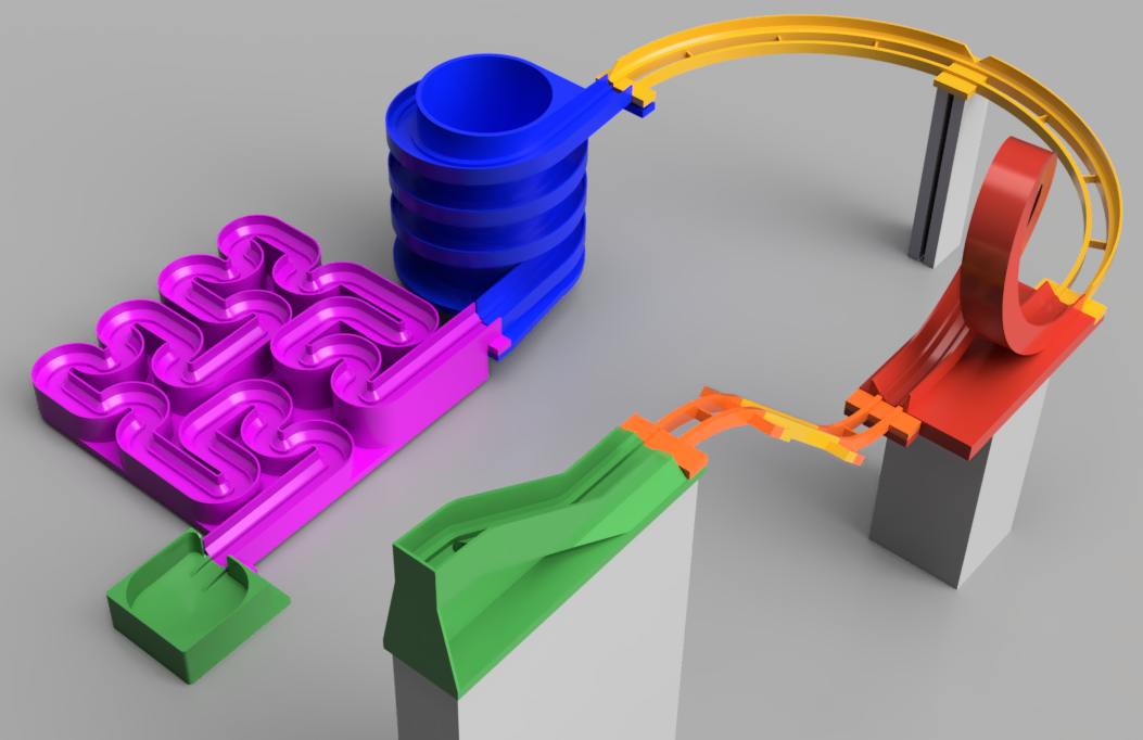 Marble Run Challenge - Lego Compatible
