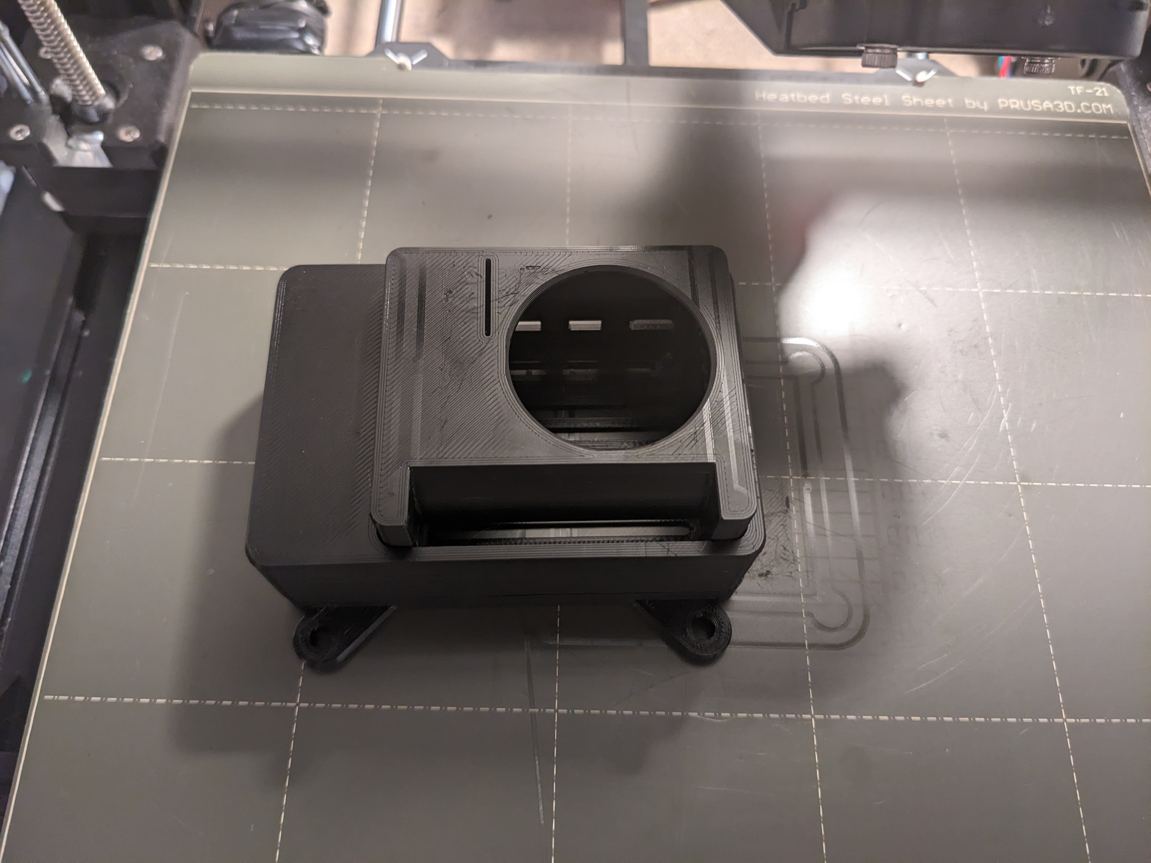 Fan, Camera, & GPIO Slot Module with Higher Clearance for Sneaks' Modular Pi Case