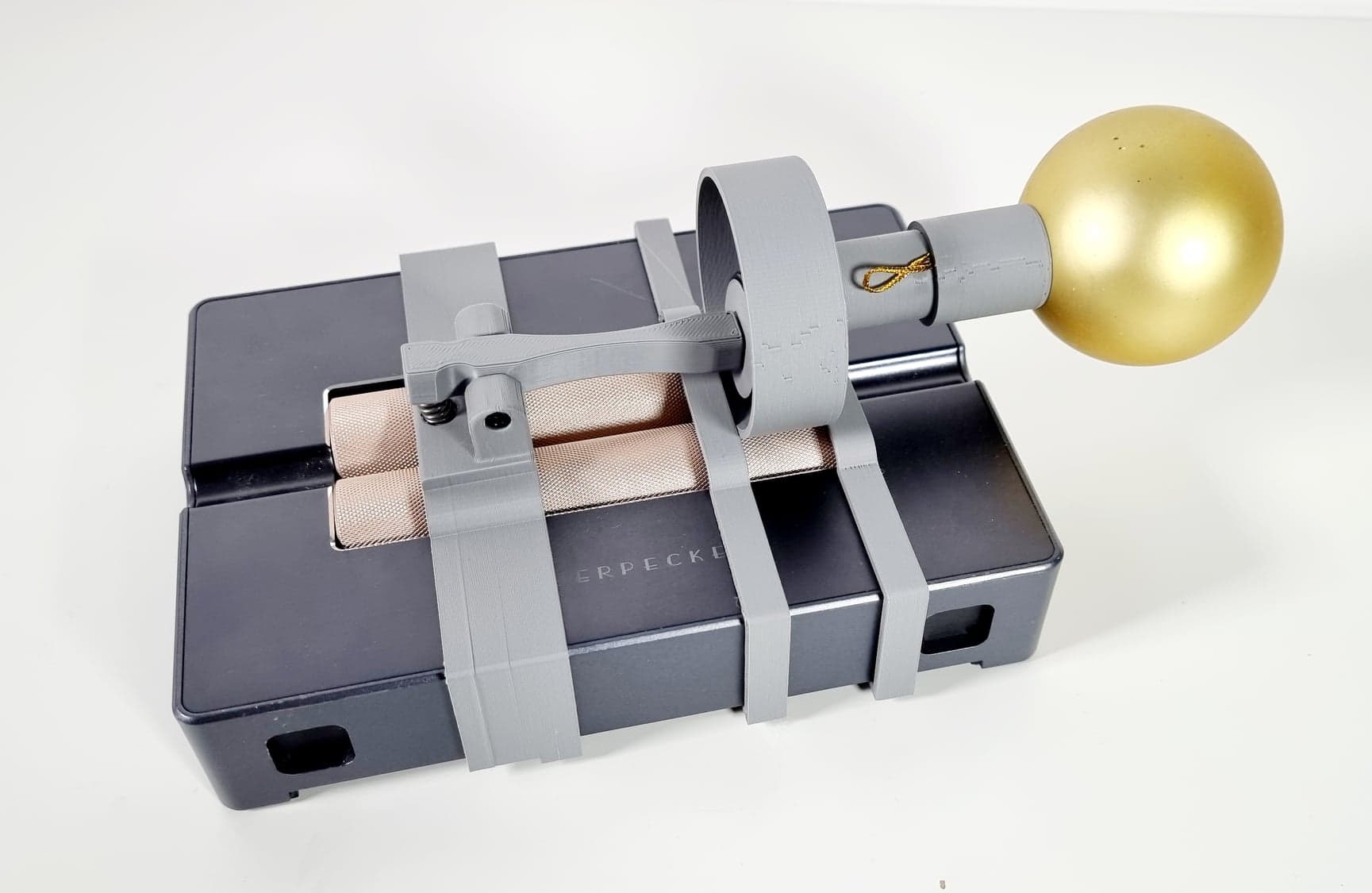 Laserpecker 3rd axis roller rotary Christmas Bauble Mod