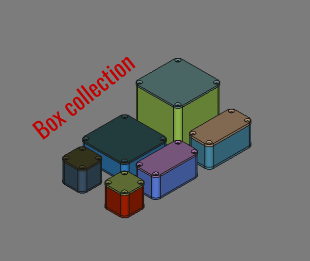 Boxes for diy electronics projects