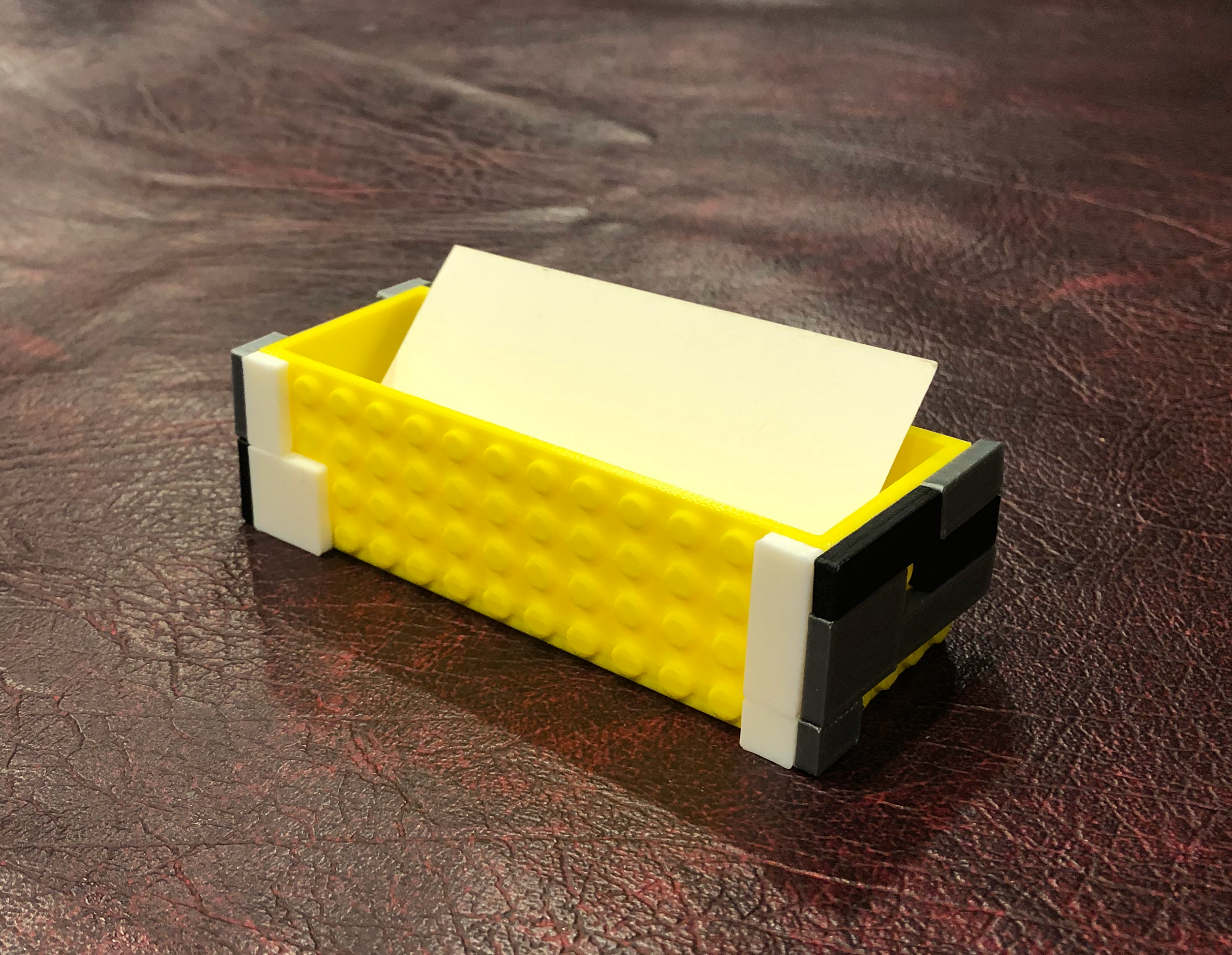 Lego business best sale card holder