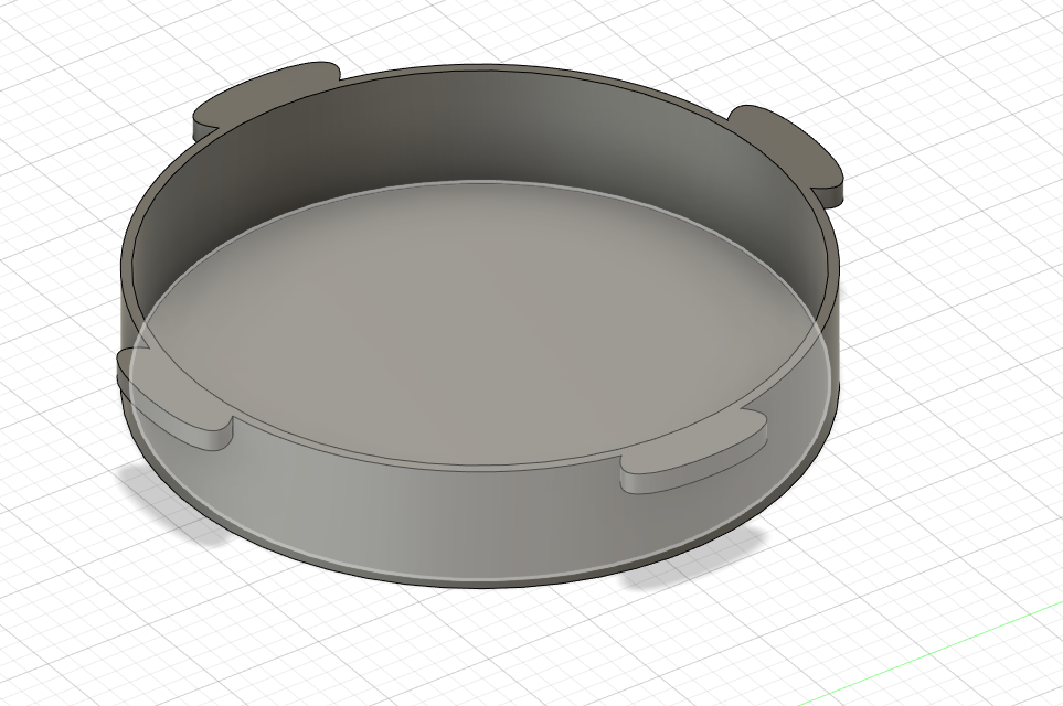 birdbath for food station