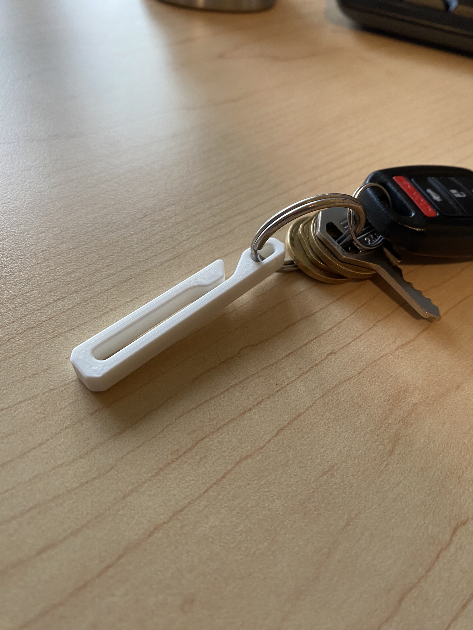 Minimalist Pocket Clip EDC Keychain V2 by DesignbySteven Download