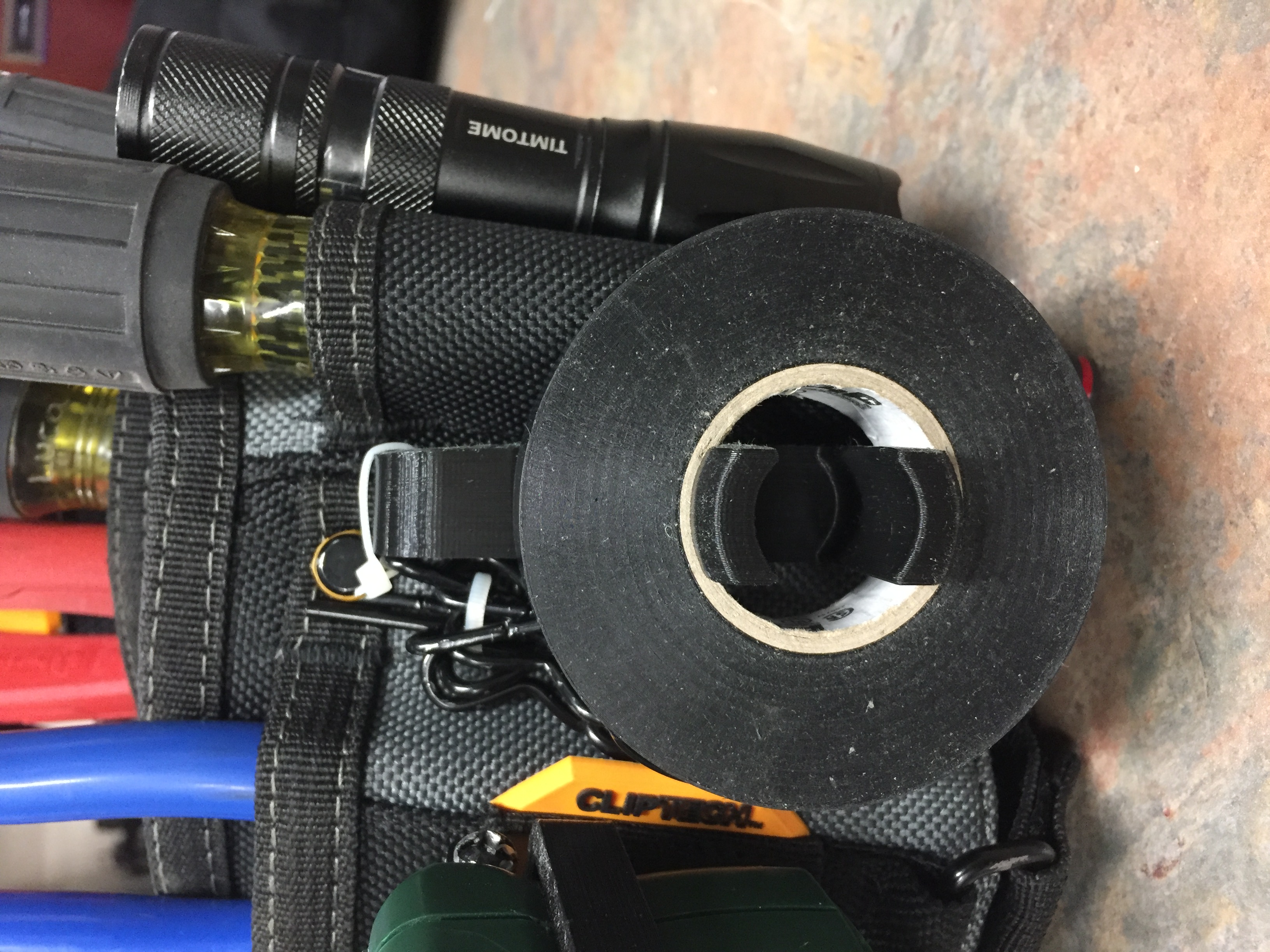 Electrical Tape Holder (Remix) by Paglia Industries Download free STL