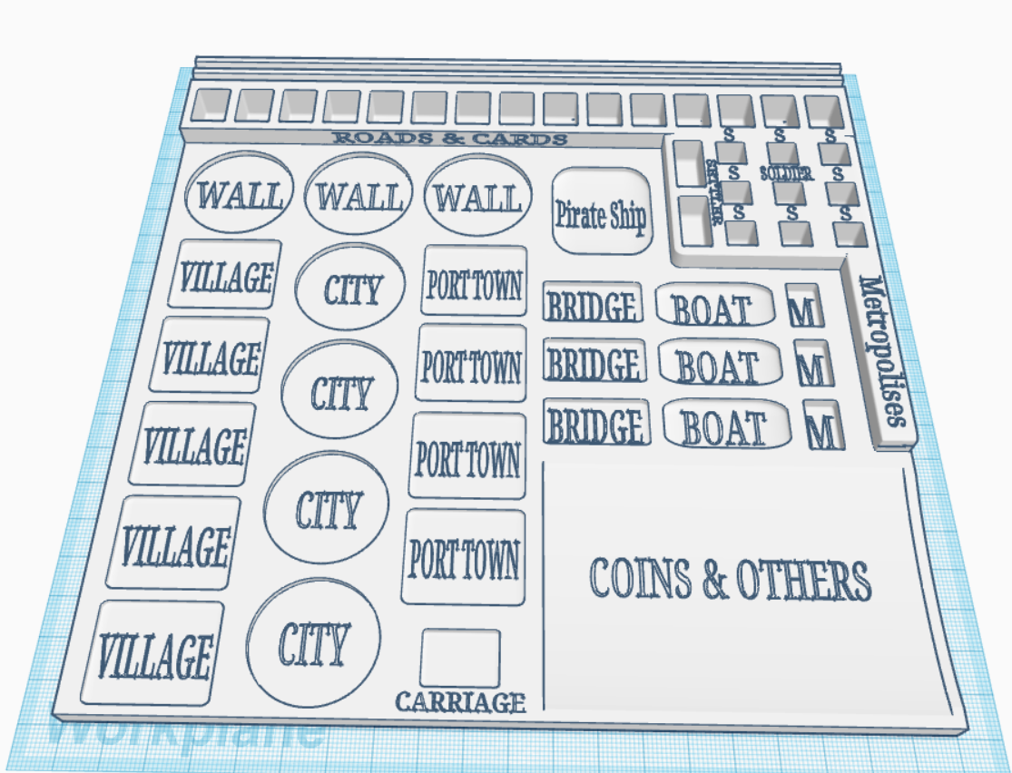Catan Piece Holder by JPK | Download free STL model | Printables.com