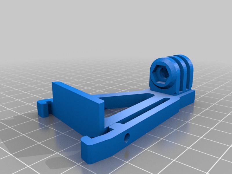 Ender 3 x axis GoPro mount by Bojan | Download free STL model ...