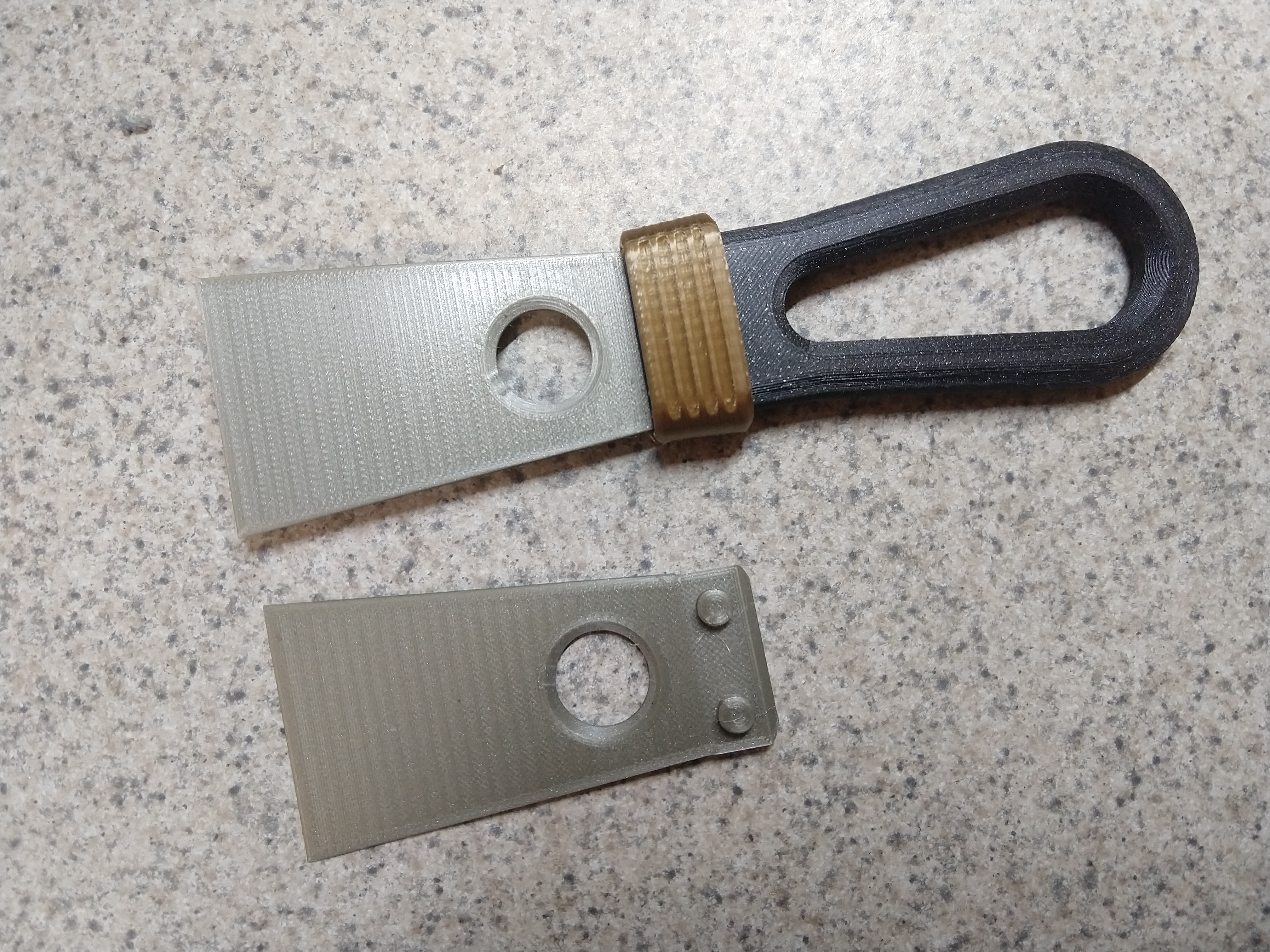 Build Plate Scraper Tool (with replaceable blade)