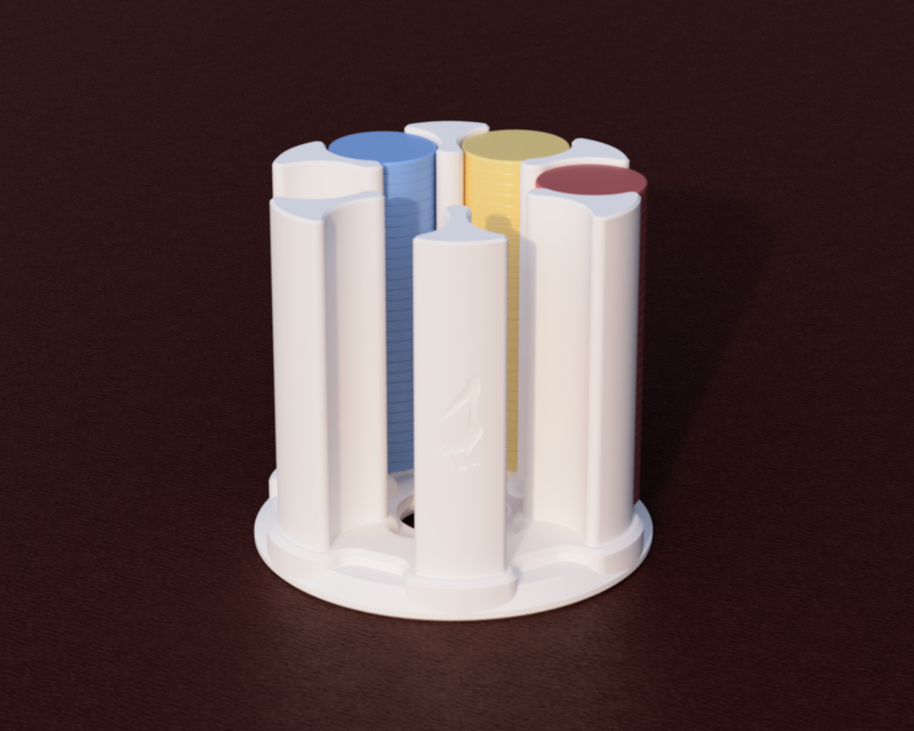 Miniatura 2 do modelo 3D Wingspan Token Stash
