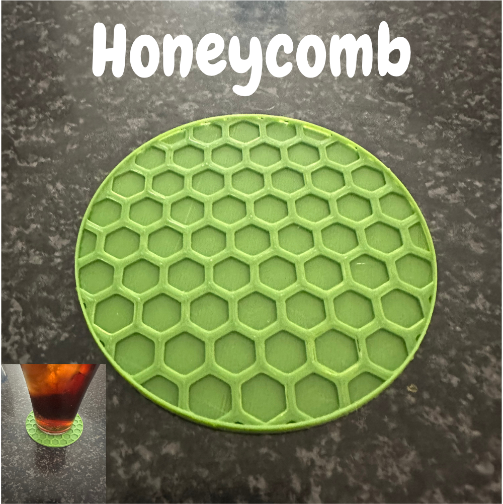 Miniatura 6 do modelo 3D INFILL COASTERS