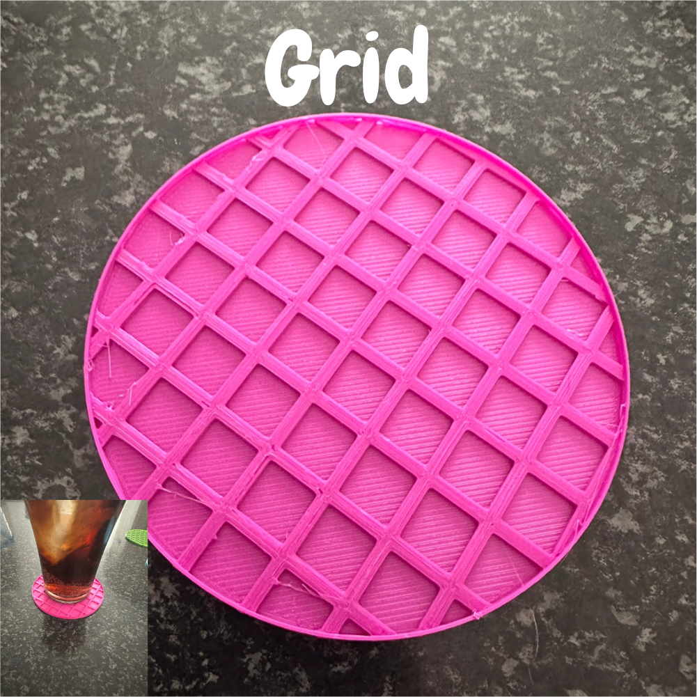 Miniatura 5 do modelo 3D INFILL COASTERS