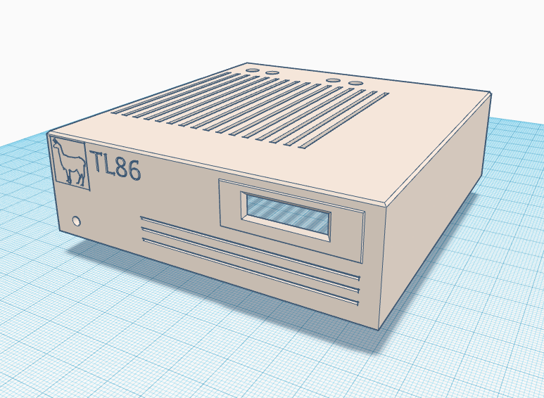 Tiny Llama x86 case
