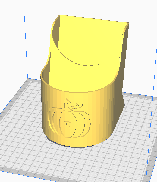 Pen & Graphing Calculator Holder, Halloween-Themed