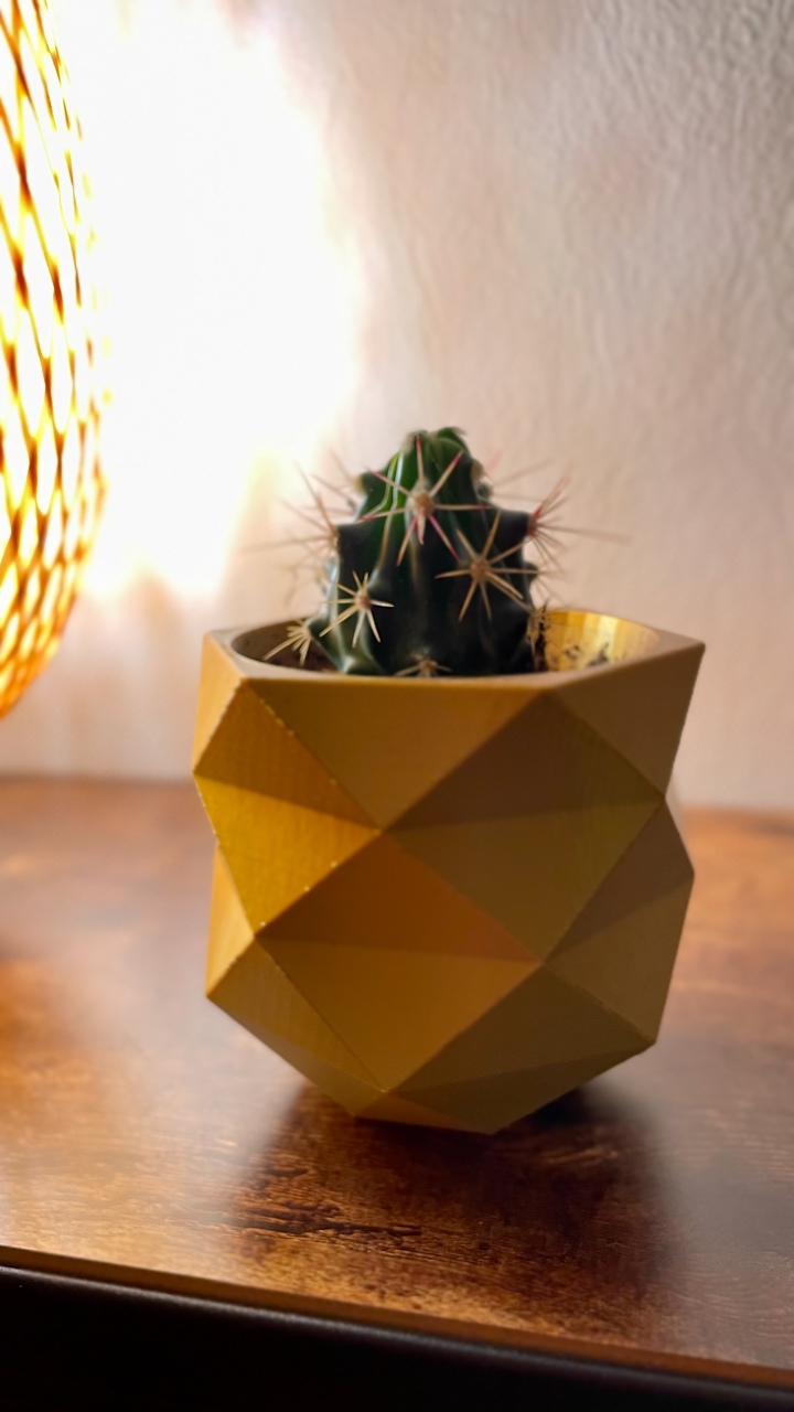 Flowerpot Low Poly Small