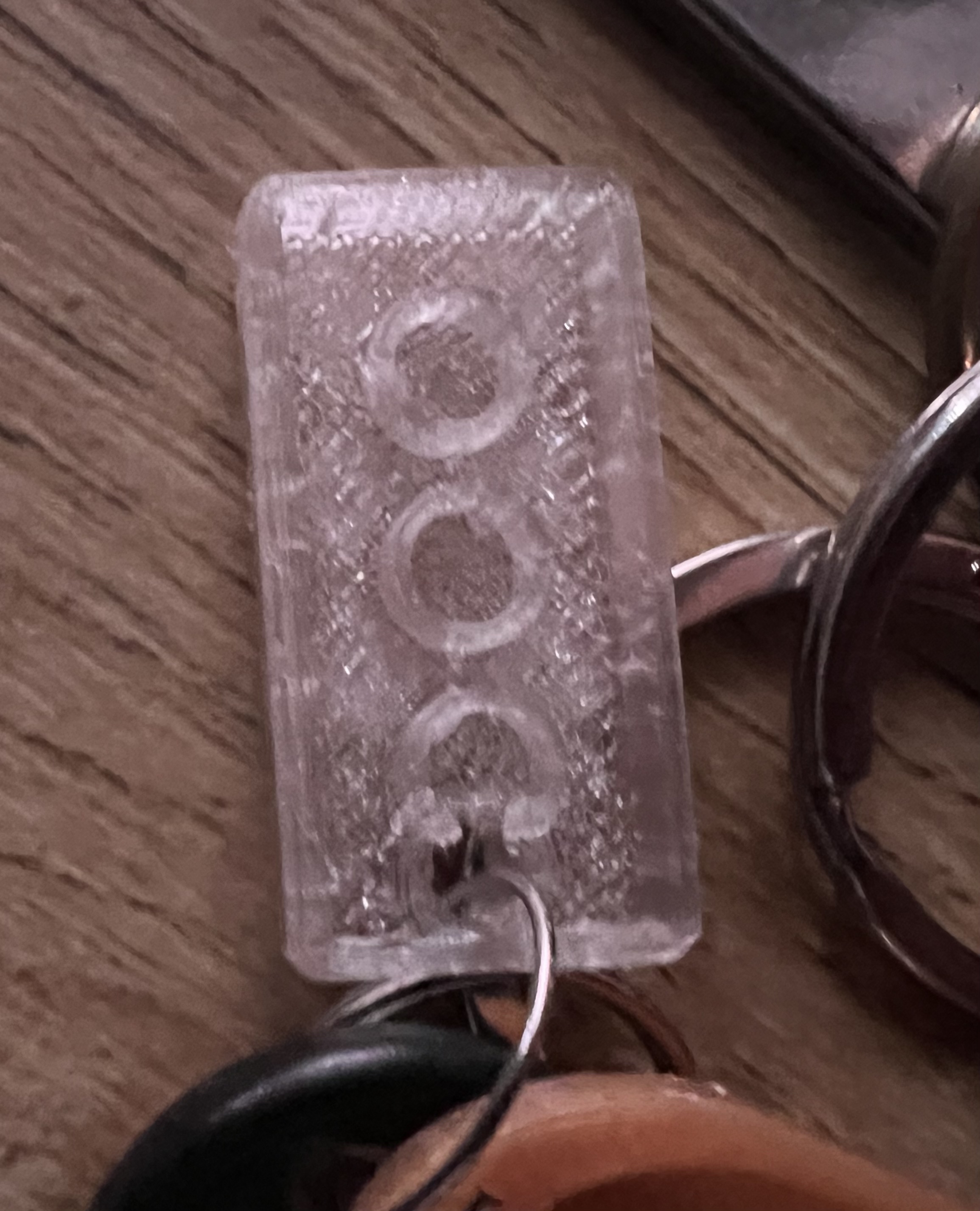 Miniatura 2 do modelo 3D LEGO Brick Keychain