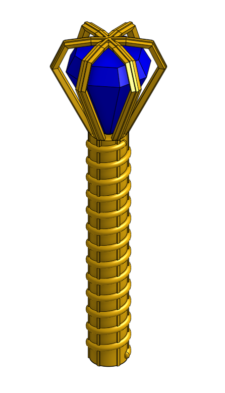 Magical Staff by David S | Download free STL model | Printables.com