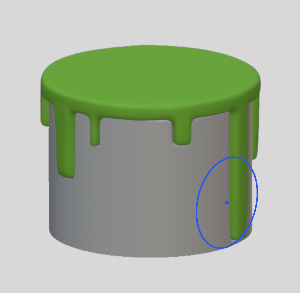 drippy closed bucket removable lid