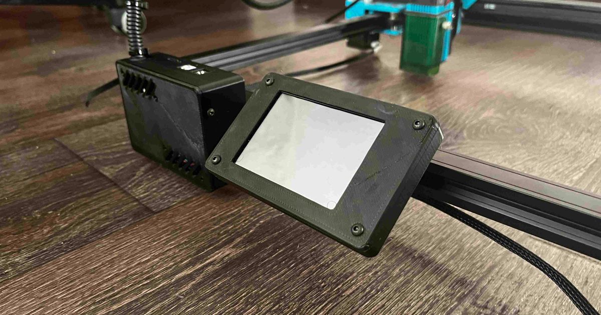 Case for the mks dlc 32 v2 1 board and the mks ts35 r display by oleg