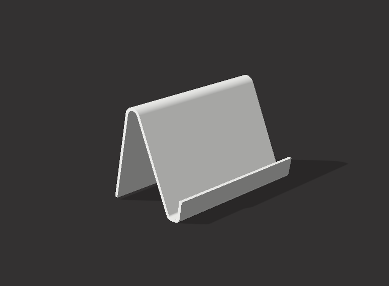 Simple Business Card Holder by DesignbySteven Download free STL model