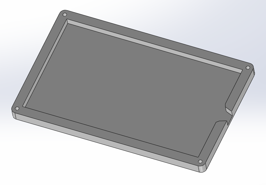 Hard Disk Drive Case (2.5 inch SATA) by Popcorn Download free STL