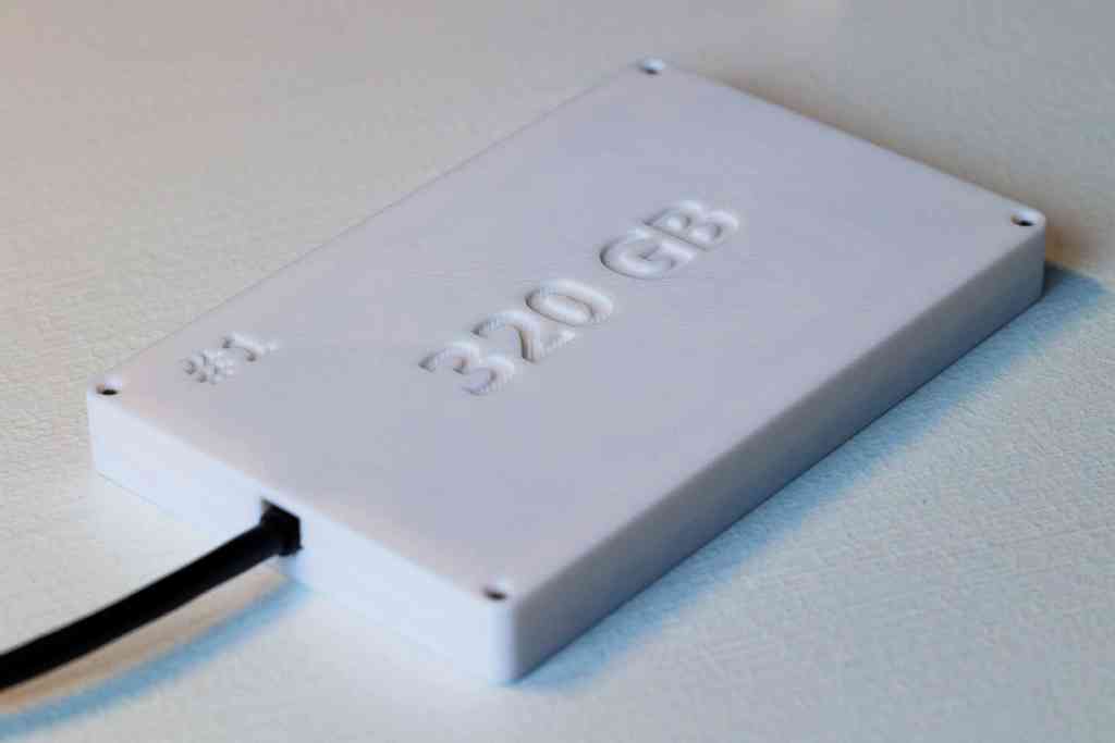 Hard Disk Drive Case (2.5 inch SATA) by Popcorn Download free STL