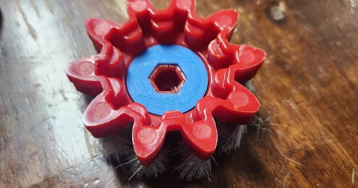 Hoover Spin brush part by koldhate Download free STL model