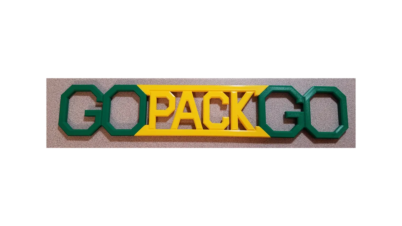 Packers Go Pack Go Banner