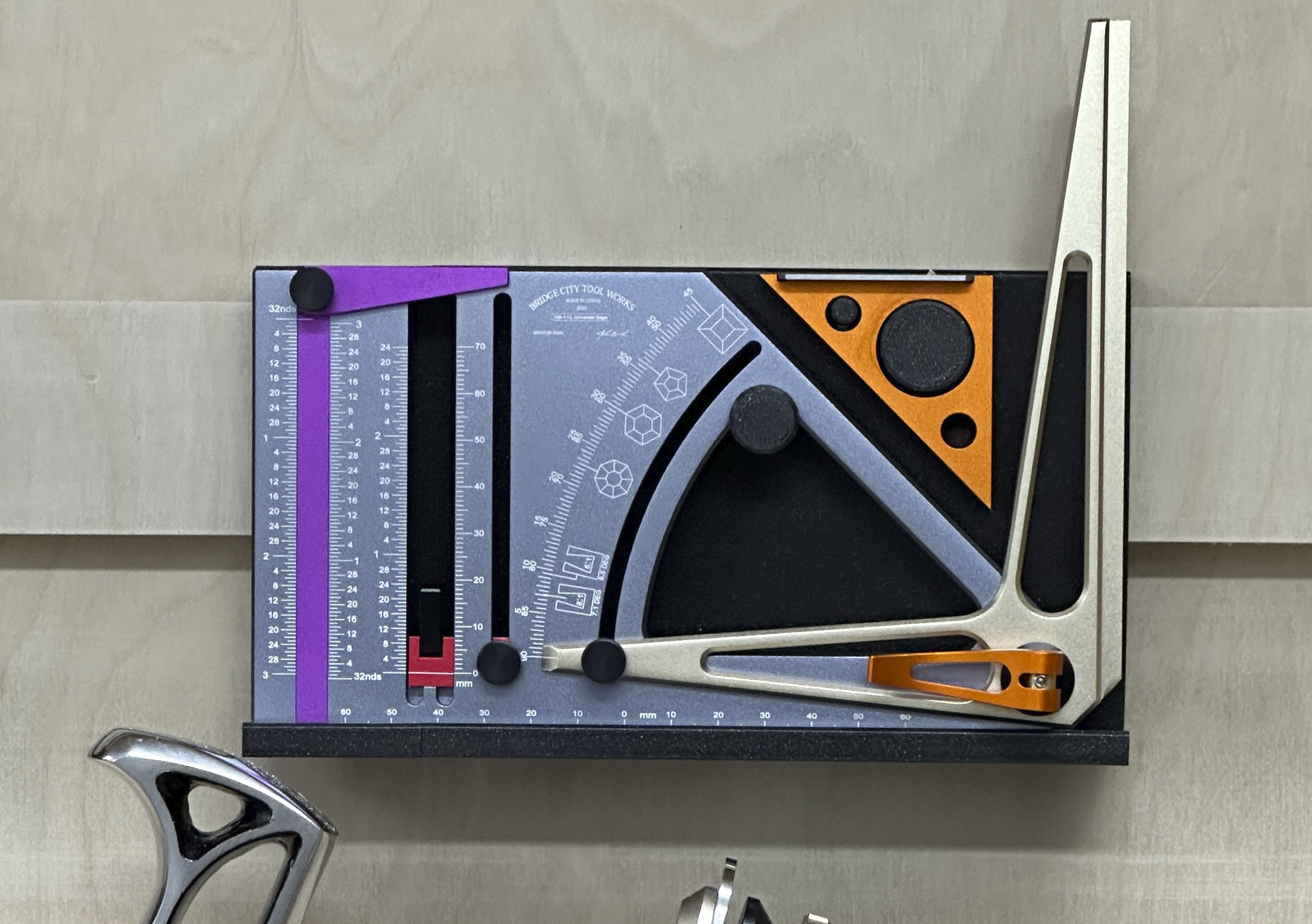 French cleat Holder for Bridge City UG1 and mini square