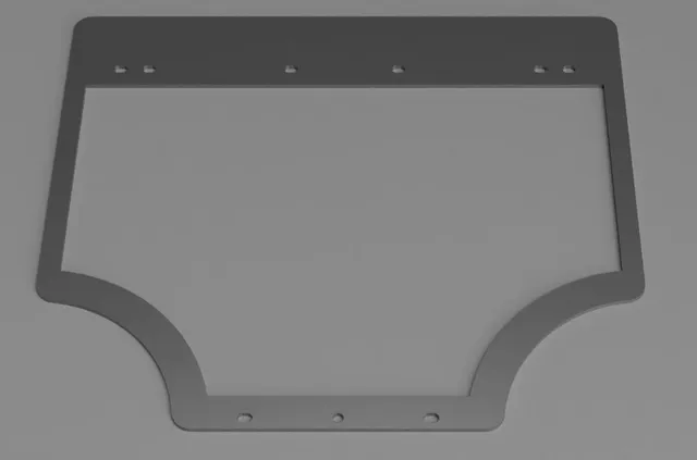 PRUSA PRO Face Shield Visor Template