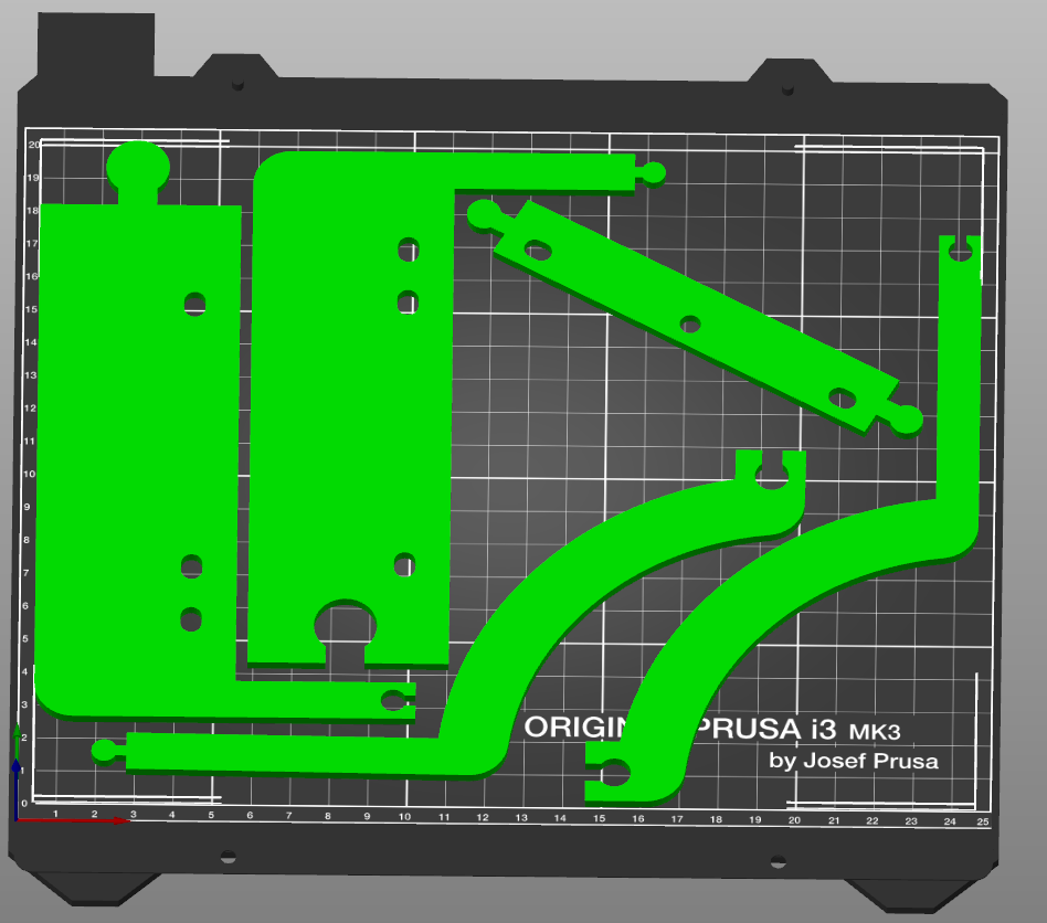 PRUSA PRO Face Shield Visor Template by Majestydns | Download free STL ...