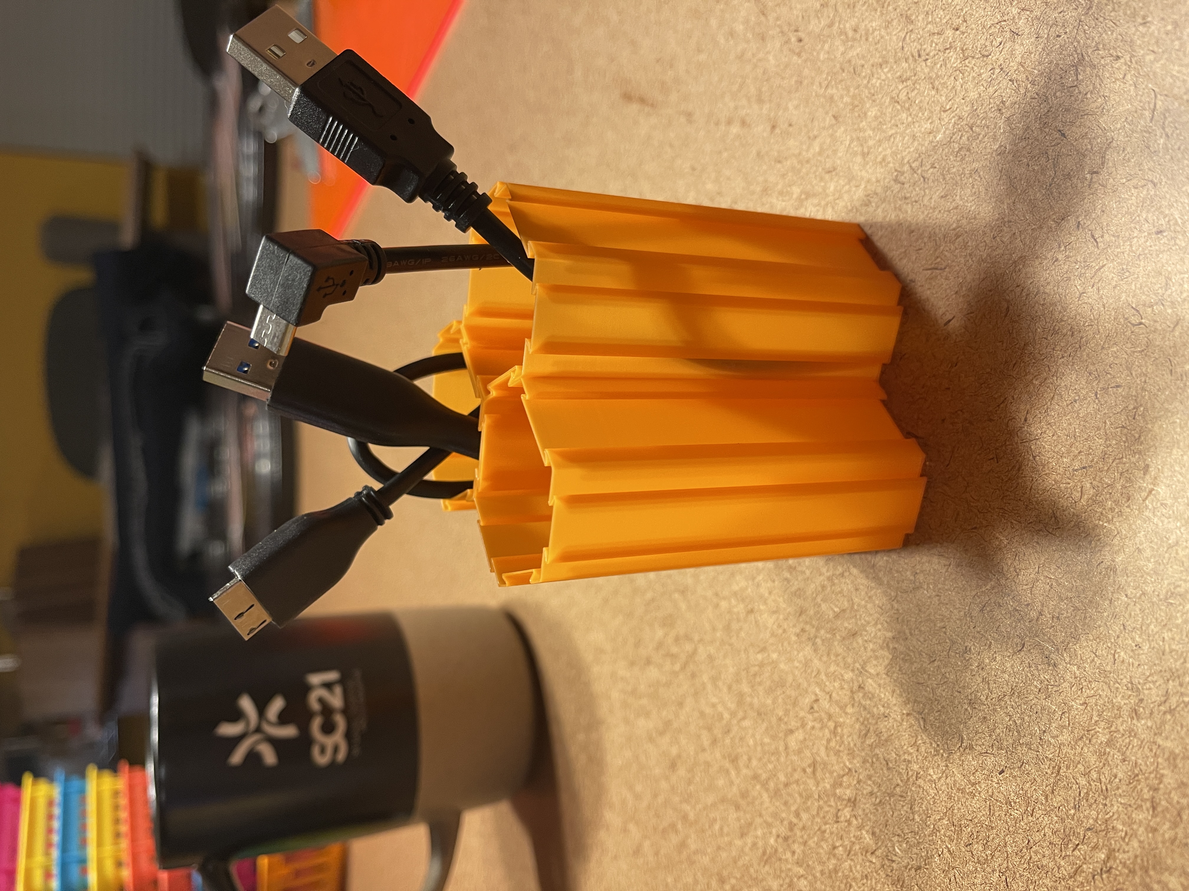 Cable Organizer Grid