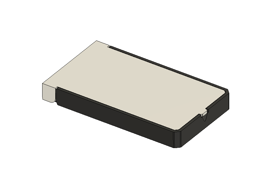 Flip Open Card Holder by DesignbySteven Download free STL model