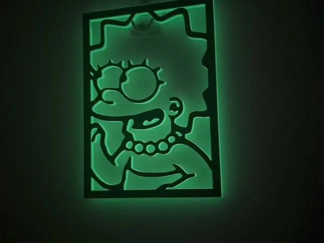 Lisa Simpson - Wall Art