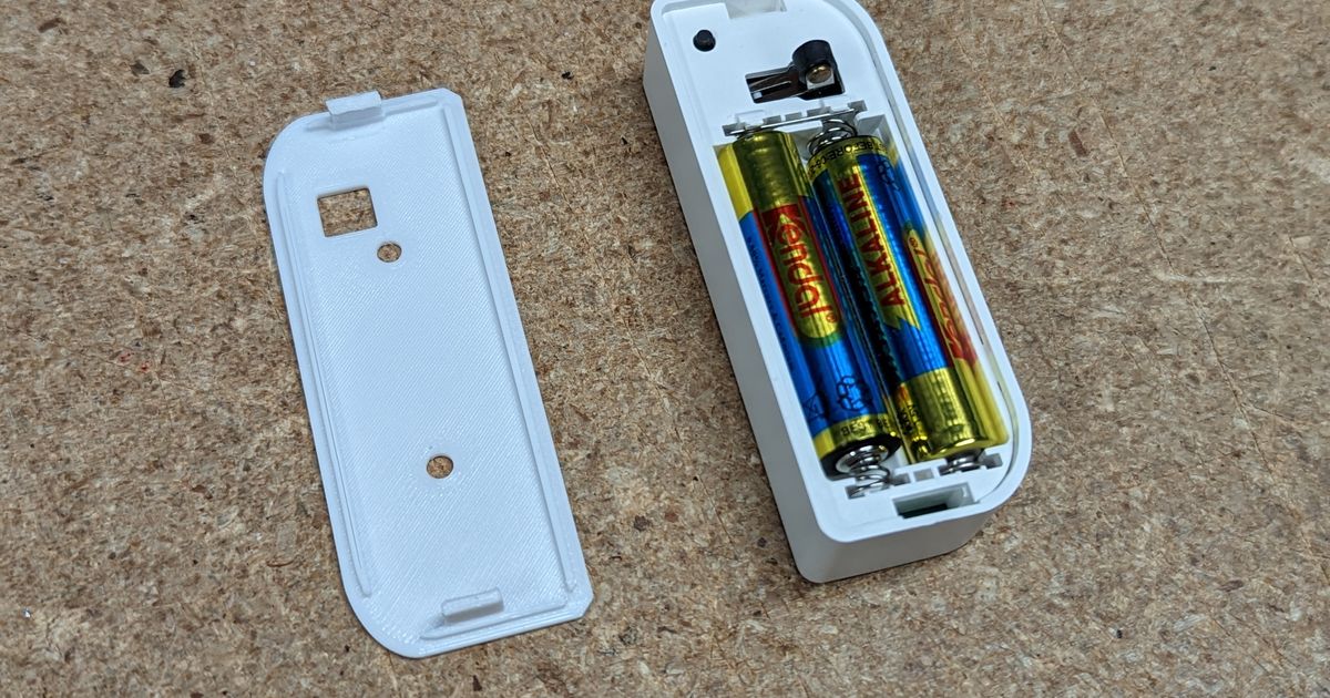 Replacement mounting back for HomeSeer HSDS100+ ZWave DoorWindow